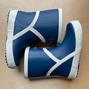 Oaki Blue Ultra-Light Rain Boots Toddler Size 7